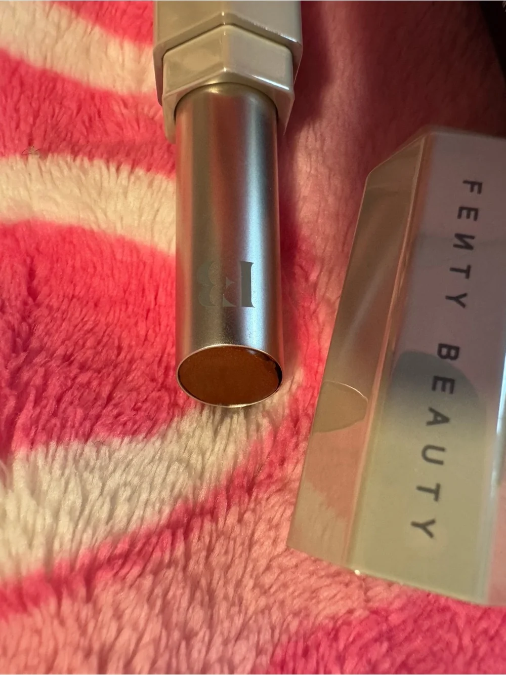 Fenty Beauty Slip Shine Sheer Shiny Lipstick - Bubblerum New In Box